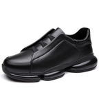 Men's black lace sneakers back view — casual — Alpha Dan 6 Shoes — Oscar Blackwood