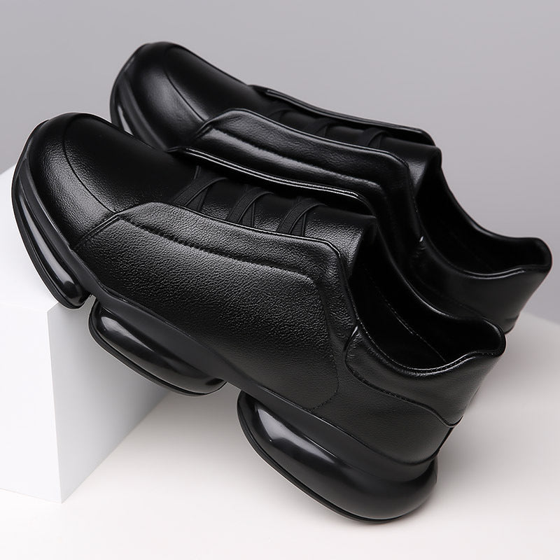 Men's black lace sneakers color detail — casual — Alpha Dan 6 Shoes — Oscar Blackwood