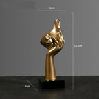 Men's gold soul color detail — versatile — Soul Shape Ornament — Oscar Blackwood