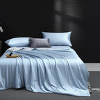 Men's silk romanart front view — versatile — Romanart Mulberry Silk Comforter — Oscar Blackwood