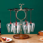 Unisex burgundy wine styled look — versatile — Burgundy Wine glass — Oscar Blackwood