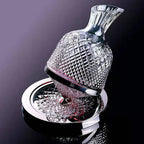 Unisex lace wine back view — versatile — Wine 360 Rotating Decanter — Oscar Blackwood