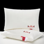 Unisex cotton three back view — versatile — Three Prevention Waterproof Cotton Pillow — Oscar Blackwood