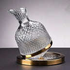 Unisex lace wine back view — versatile — Wine 360 Rotating Decanter — Oscar Blackwood