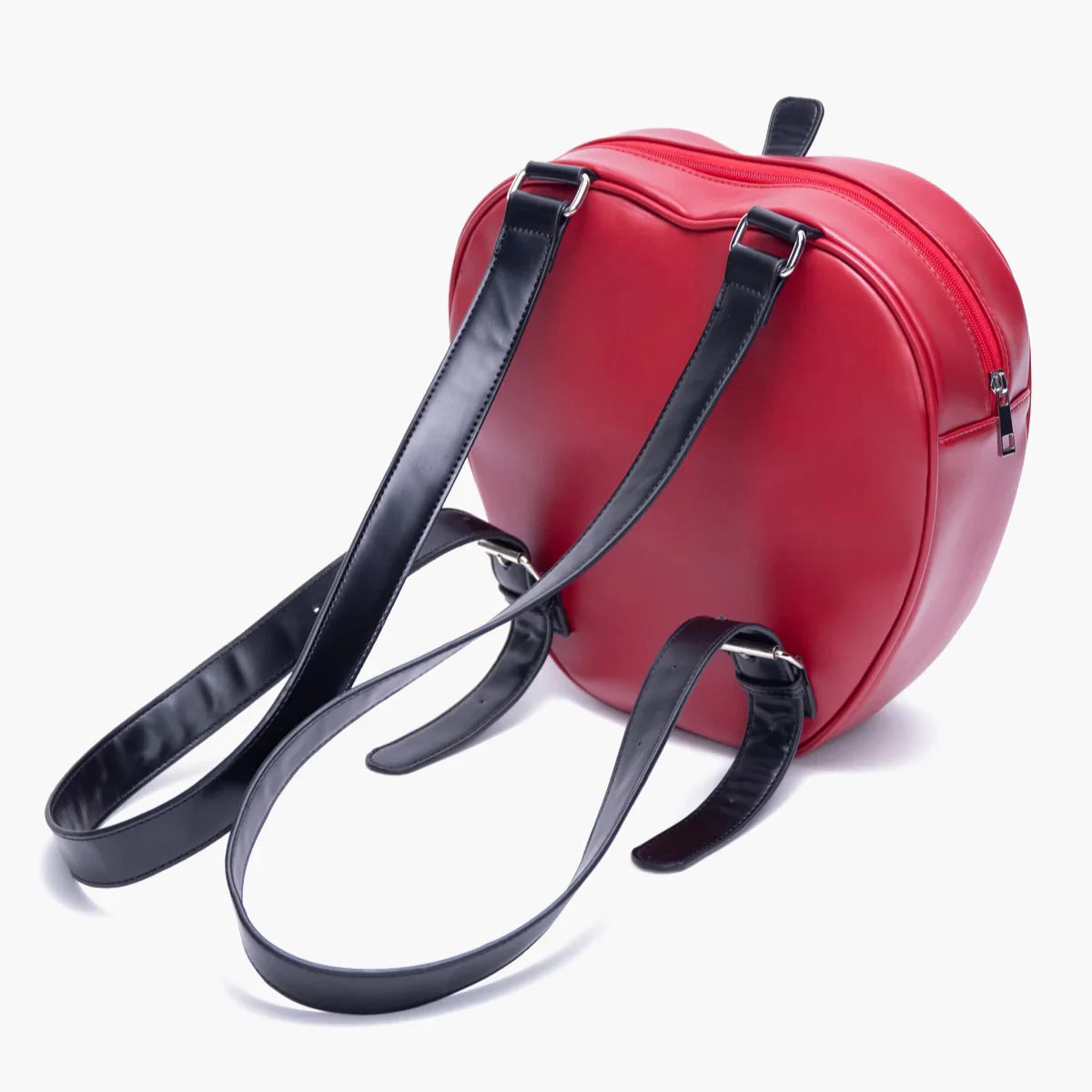 Women's woven bag back view — everyday — Poison Apple Backpack — Oscar Blackwood