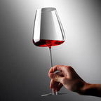 Unisex granerzo side view — versatile — Granerzo Wine Glass for every occasion — Oscar Blackwood