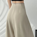 Women's pink lace pants back view — versatile — Brianna Wide Leg Pants — Oscar Blackwood