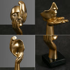 Men's soul side view — versatile — Soul Shape Ornament for every occasion — Oscar Blackwood