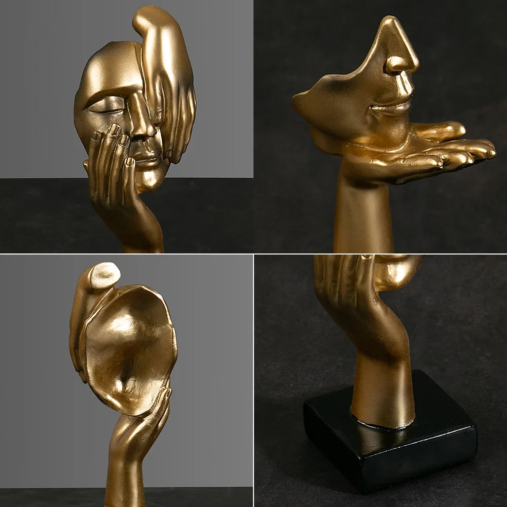 Men's soul side view — versatile — Soul Shape Ornament for every occasion — Oscar Blackwood