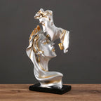 Unisex imperial front view — versatile — Imperial Kiss Statue for every occasion — Oscar Blackwood