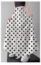 Women's cotton pants close-up — versatile — Rotonda Polkadot Pants — Oscar Blackwood
