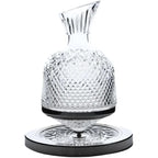 Unisex lace wine styled look — versatile — Wine 360 Rotating Decanter — Oscar Blackwood