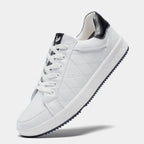 Men's black leather shoes close-up — versatile — Double-Waggle Golf Shoes — Oscar Blackwood