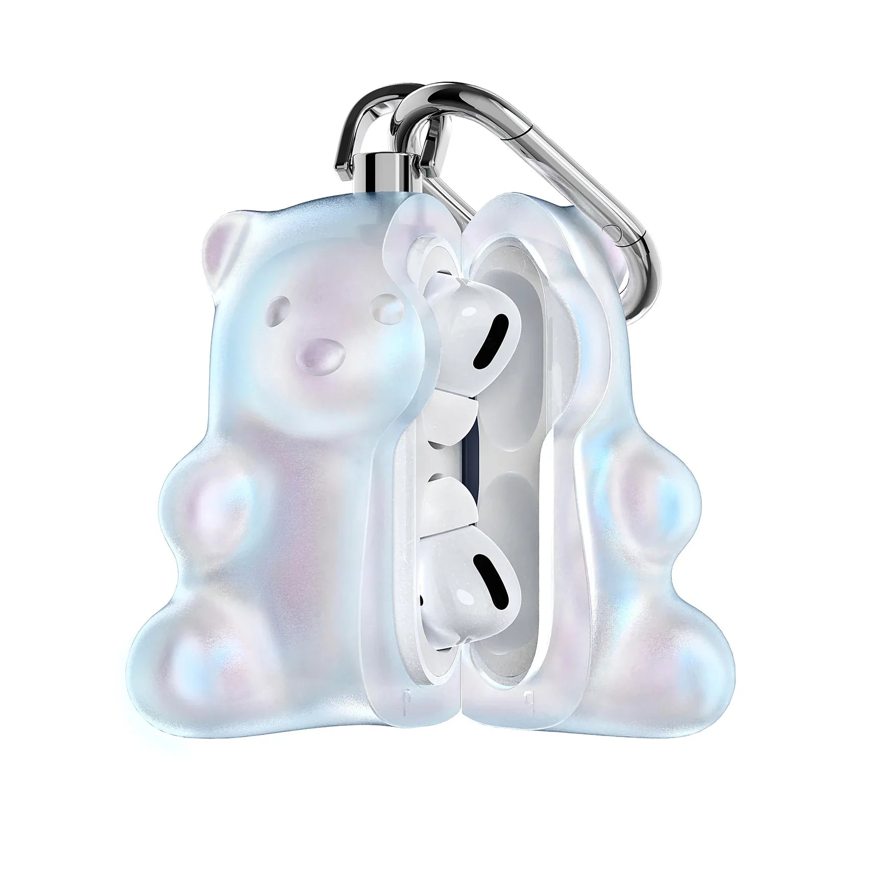 Unisex multicolor gummy front view — versatile — Gummy Bear AirPods Case — Oscar Blackwood