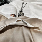 Unisex cotton moonglow close-up — versatile — Moonglow Cotton Bedding Set — Oscar Blackwood