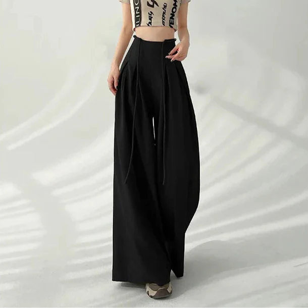 Women's pink lace pants color detail — versatile — Brianna Wide Leg Pants — Oscar Blackwood