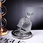 Unisex lace wine color detail — versatile — Wine 360 Rotating Decanter — Oscar Blackwood