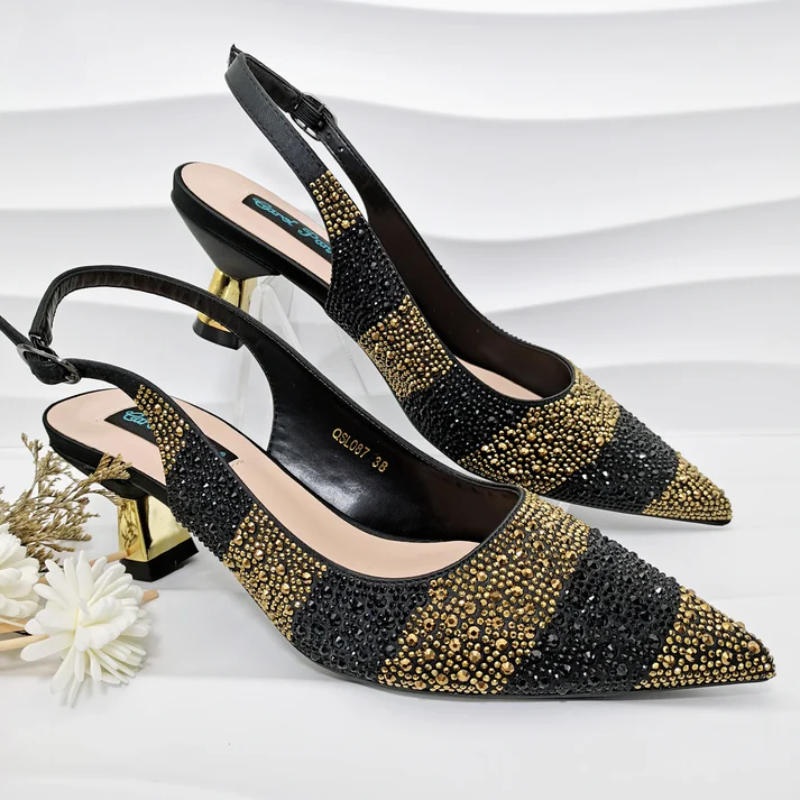 Women's heels styled look — elegant — Vittoria Heels & Bag for every occasion — Oscar Blackwood