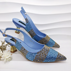 Women's heels color detail — elegant — Vittoria Heels & Bag for every occasion — Oscar Blackwood