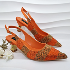 Women's heels color detail — elegant — Vittoria Heels & Bag for every occasion — Oscar Blackwood