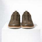 Men's black leather loafers styled look — versatile — Azzard Casual Leather Shoes — Oscar Blackwood